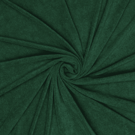 Stretch Towelling Bottle Green