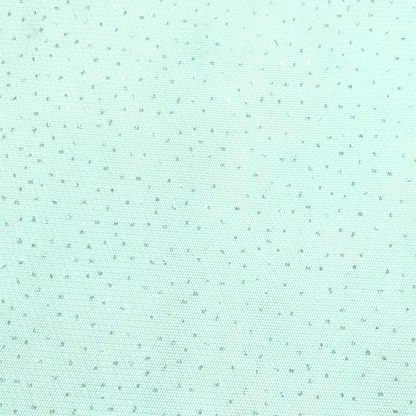 Stretch Tulle Glitter Aqua - Ragland Fabrics