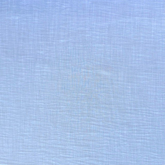 Summer Slubby Poly Cotton Blue  - Ragland Fabrics