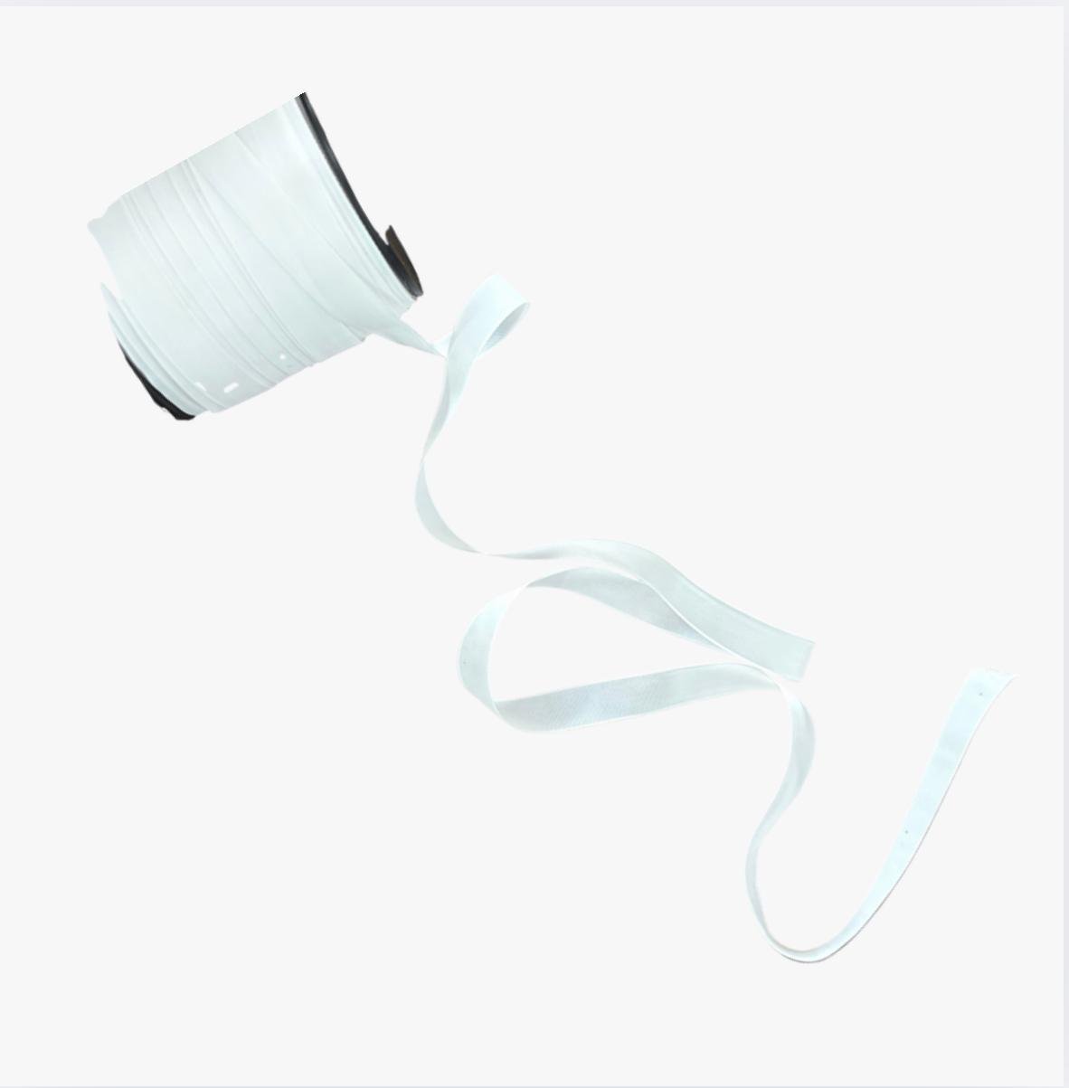 Taffeta Ribbon 14mm White - Ragland Fabrics