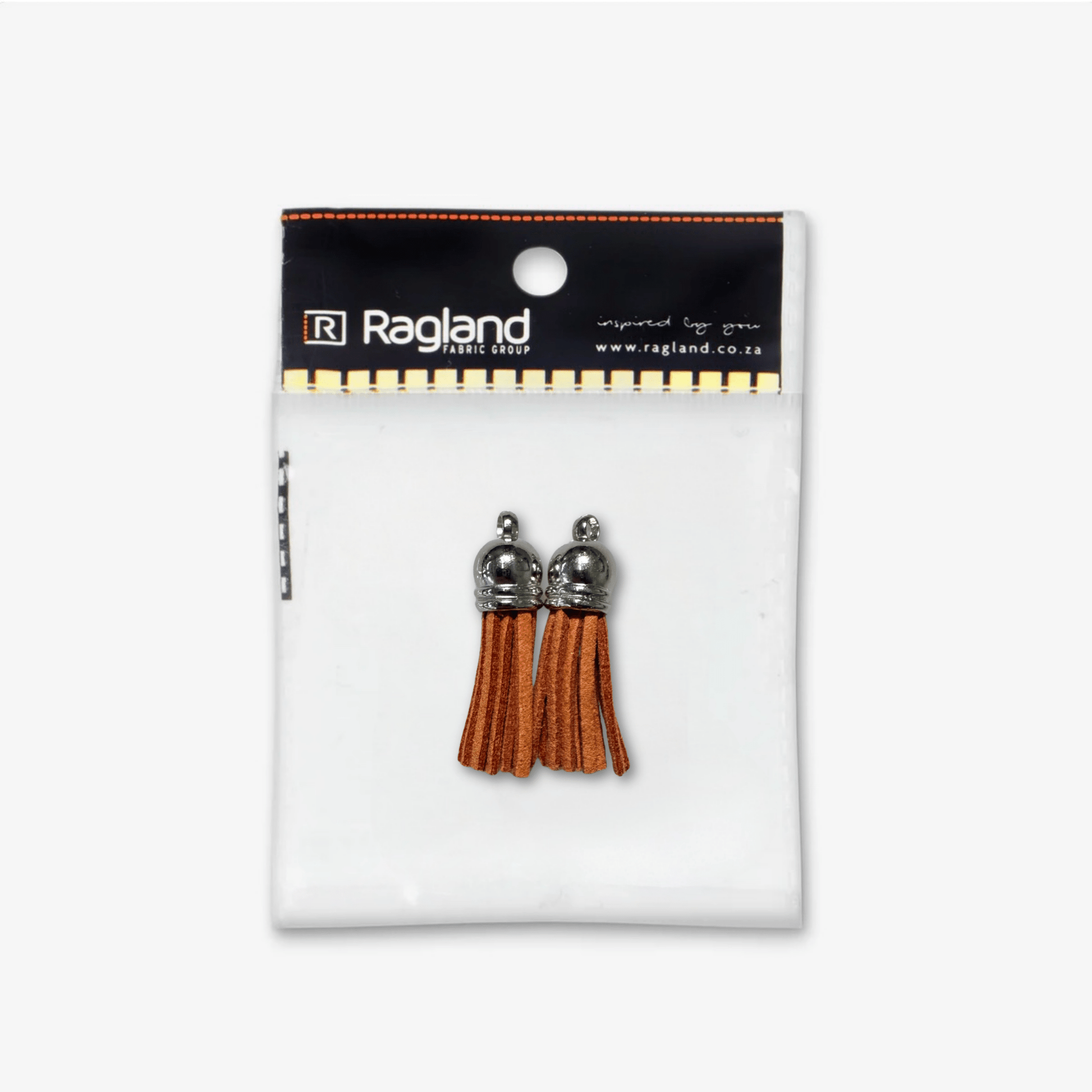 Tassel Suede Orange - Ragland Fabrics