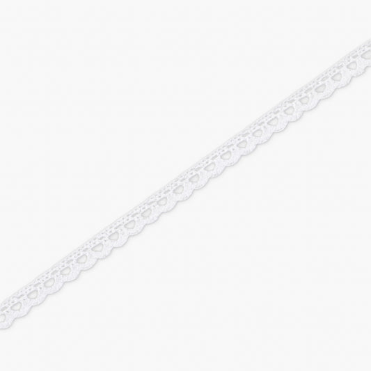 Lace Torchon White - 10mm