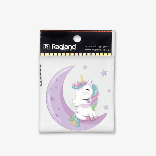 Motif Iron On Badge - Unicorn - Ragland Fabrics
