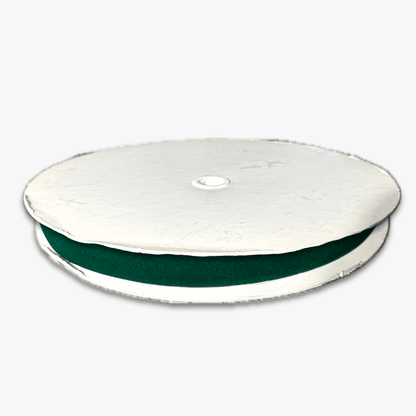 Velvet Ribbon 25mm Bottle Green - Ragland Fabrics