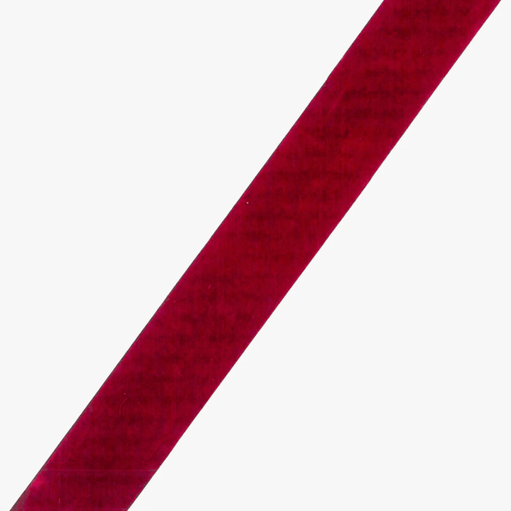 Velvet Ribbon 38mm Red - Ragland Fabrics