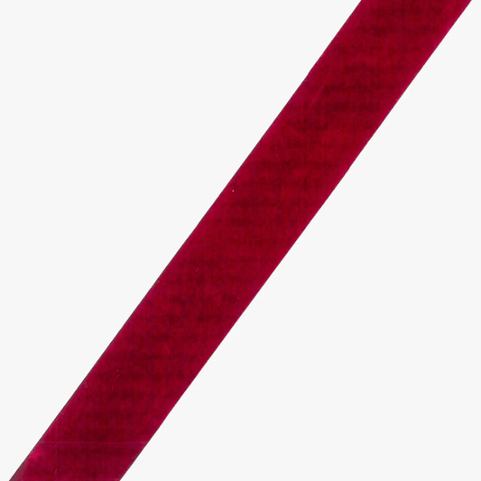 Velvet Ribbon 38mm Red - Ragland Fabrics