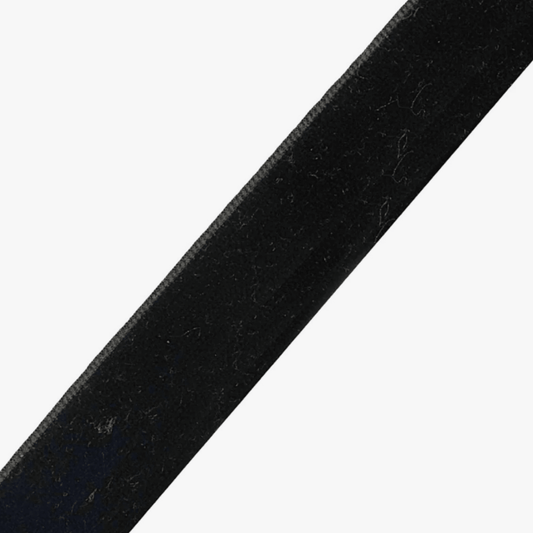 Velvet Ribbon 50mm Black - Ragland Fabrics