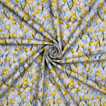 Viscose Printed Challis Des.2 1 - Ragland Fabrics