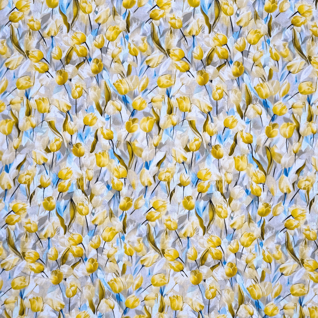 Viscose Printed Challis Des.2 1 - Ragland Fabrics