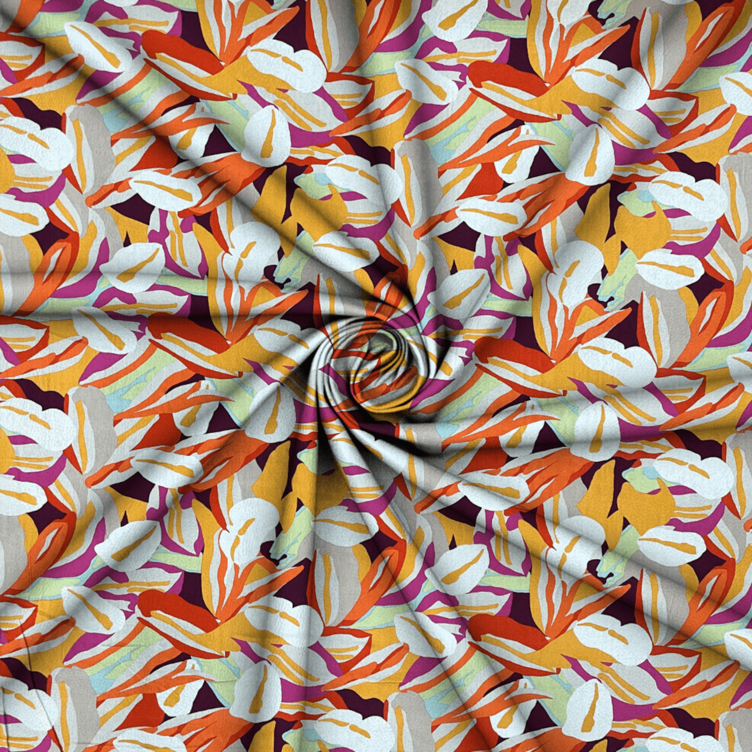 Viscose Printed Challis Summer 17 - Ragland Fabrics