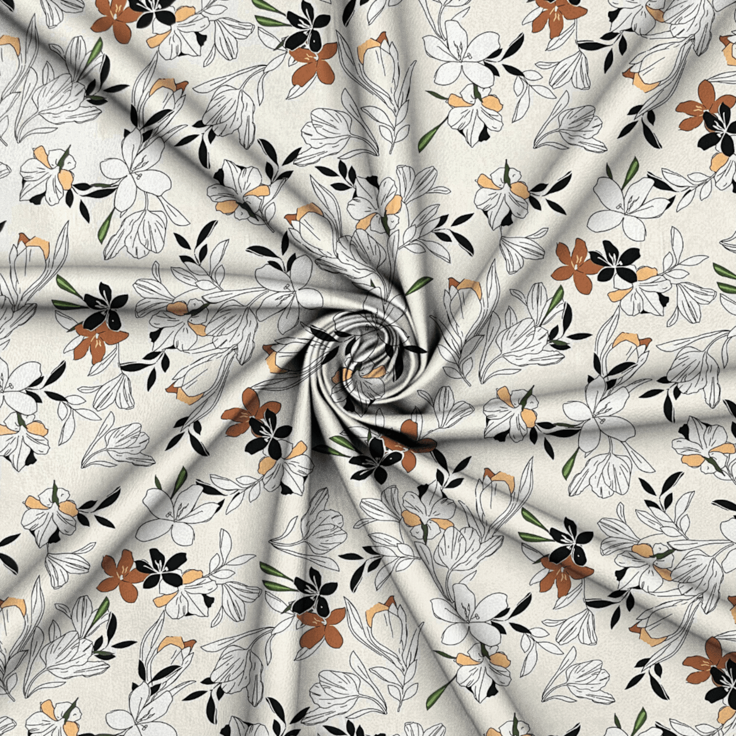 Viscose Printed Challis Summer 18 - Ragland Fabrics