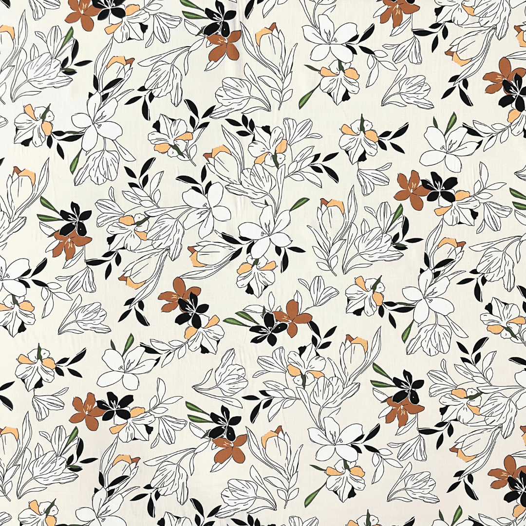 Viscose Printed Challis Summer 18 - Ragland Fabrics