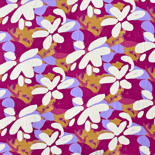 Viscose Printed Challis Summer 3 - Ragland Fabrics