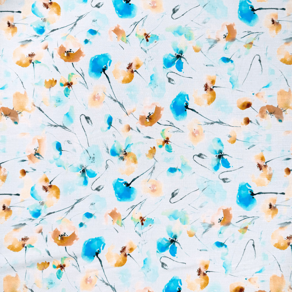 Viscose Printed Challis Summer 37 - Ragland Fabrics