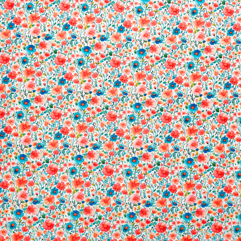 Viscose Printed Challis Summer 38 - Ragland Fabrics