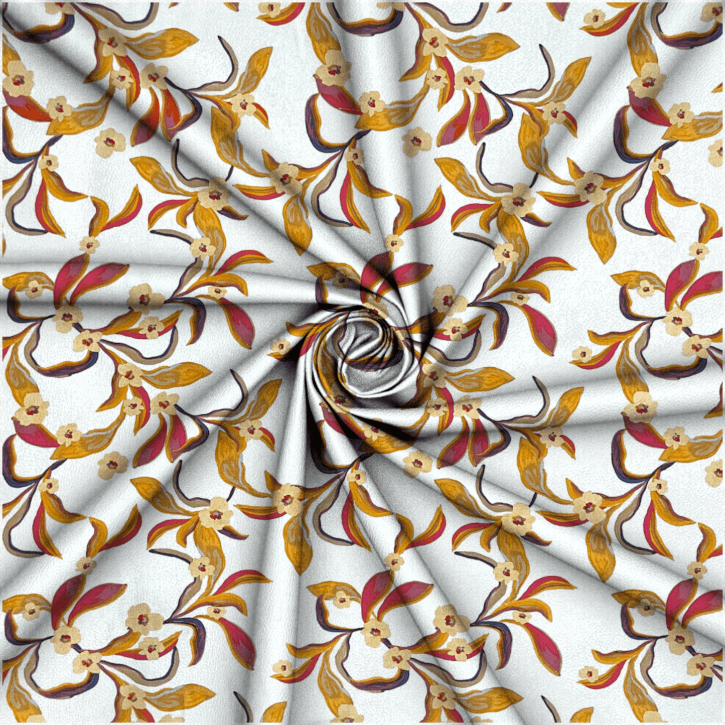 Viscose Printed Challis Summer 4 - Ragland Fabrics