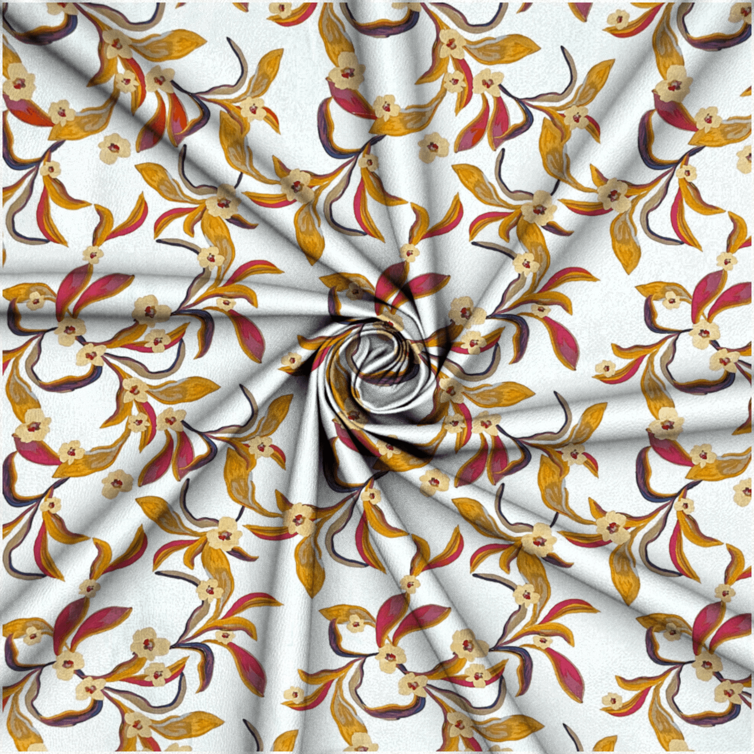 Viscose Printed Challis Summer 4 - Ragland Fabrics