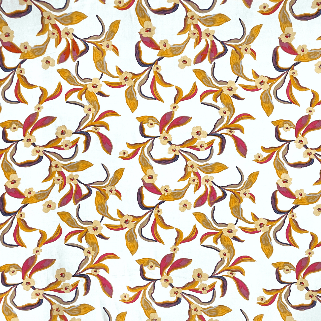 Viscose Printed Challis Summer 4 - Ragland Fabrics