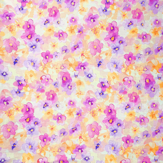 Viscose Printed Challis Summer 43 - Ragland Fabrics