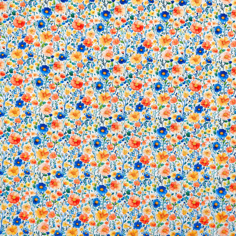 Viscose Printed Challis Summer 51 - Ragland Fabrics