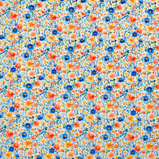 Viscose Printed Challis Summer 51 - Ragland Fabrics