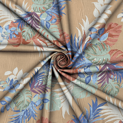 Viscose Printed Challis Summer 8 - Ragland Fabrics
