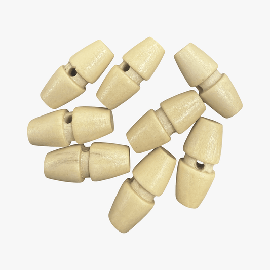 Wooden Toggle Caramel Look EACH - Ragland Fabrics