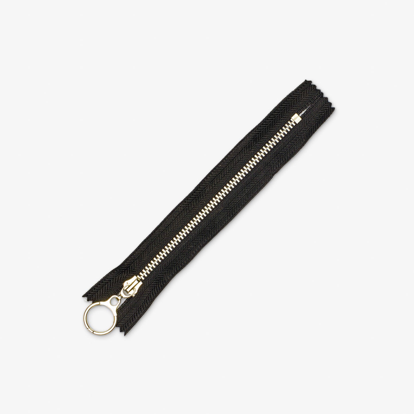 Metal Zips Black Closed End 14cm