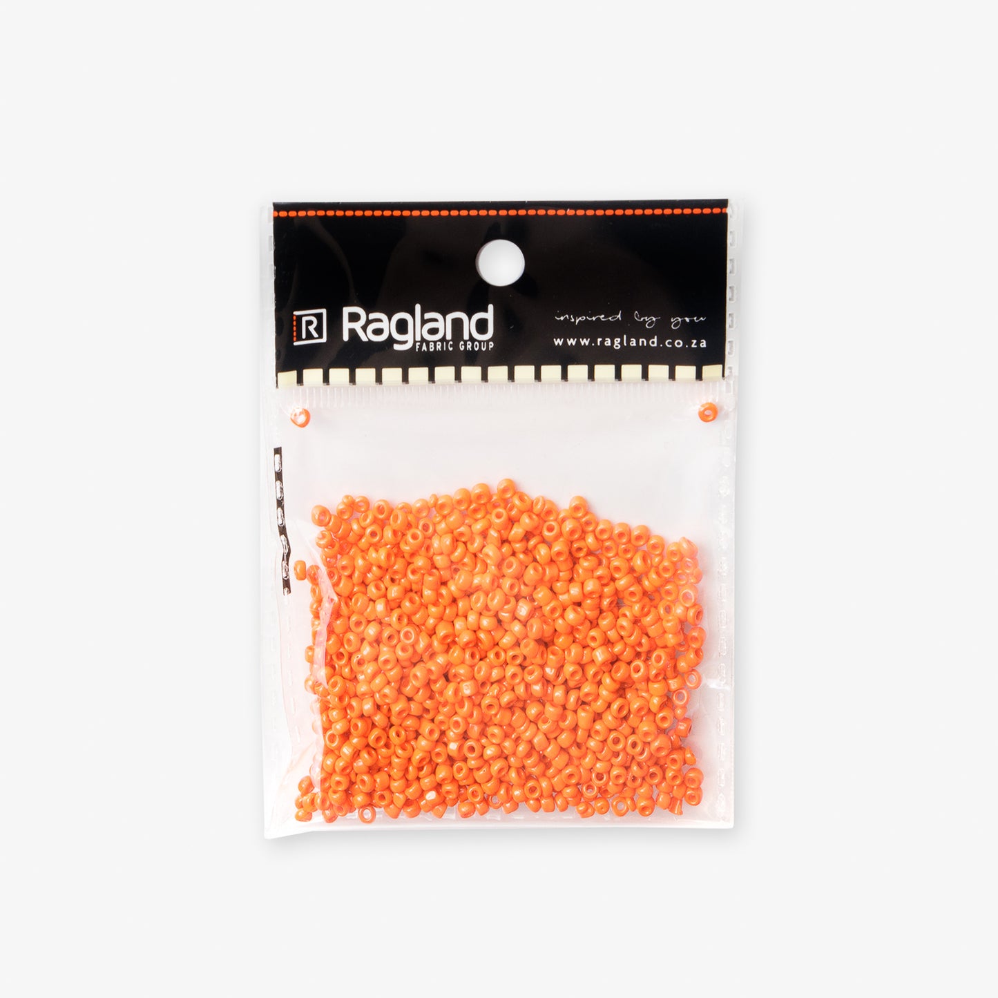 African Beads Size 6 20g Orange