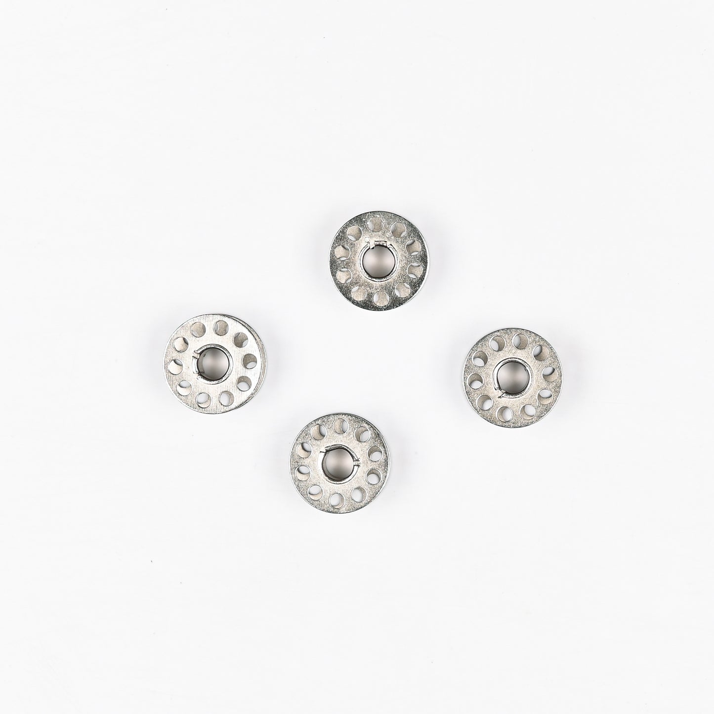 Bobbin 10 Hole Metal (Pack of 4)