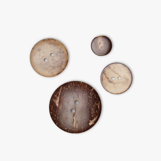 Coconut Button - SIx Sizes