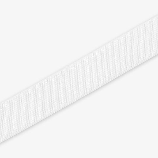 Elastic Knitted White 31mm (Garments / Medical / Crafts)