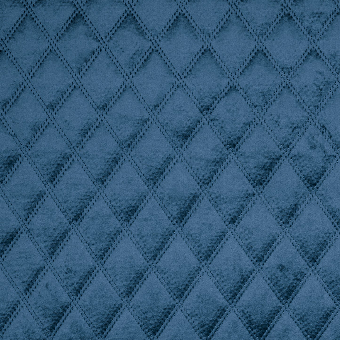 Quilted Velvet Pacific Blue