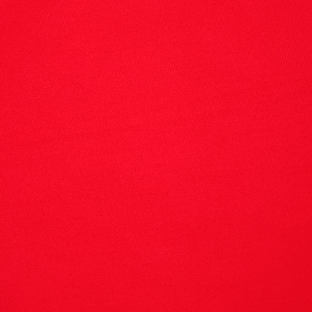 Rib 2x1 Jersey Knit Haute Red