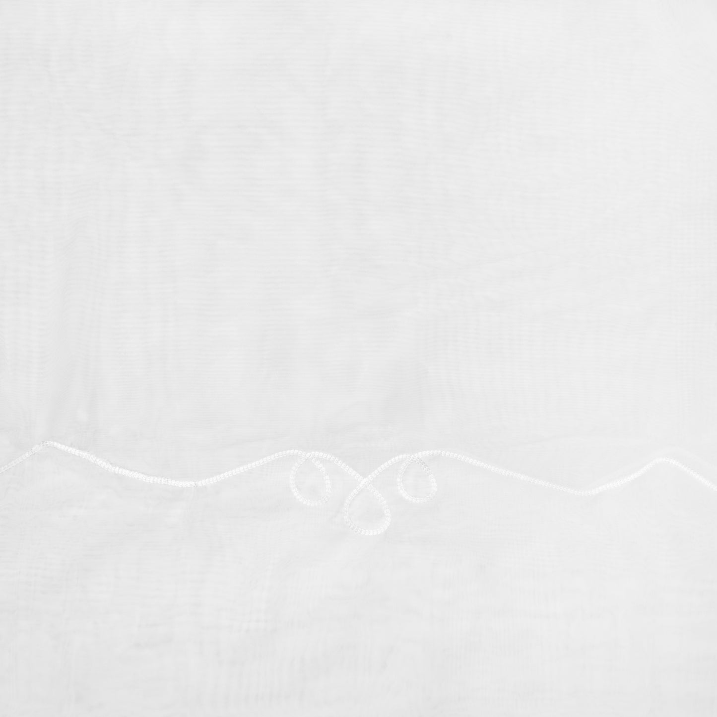 Cornely Loopy Voile White 280cm