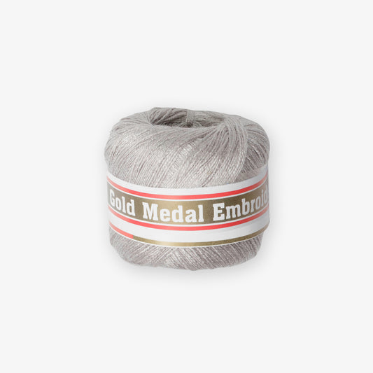 Gold Medal Embroidery Thread Grey #933