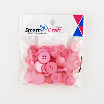 Craft Button Bags - Assorted Colours Available