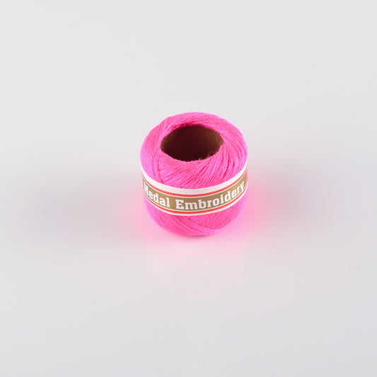 Gold Medal Embroidery Thread Neon Pink #407