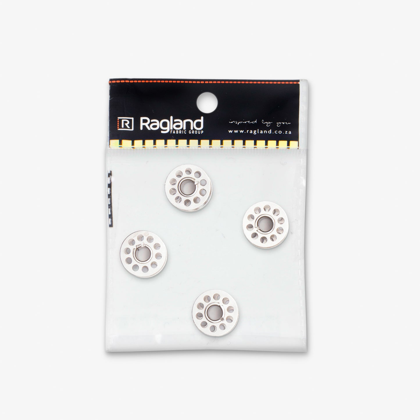 Bobbin 10 Hole Metal (Pack of 4)