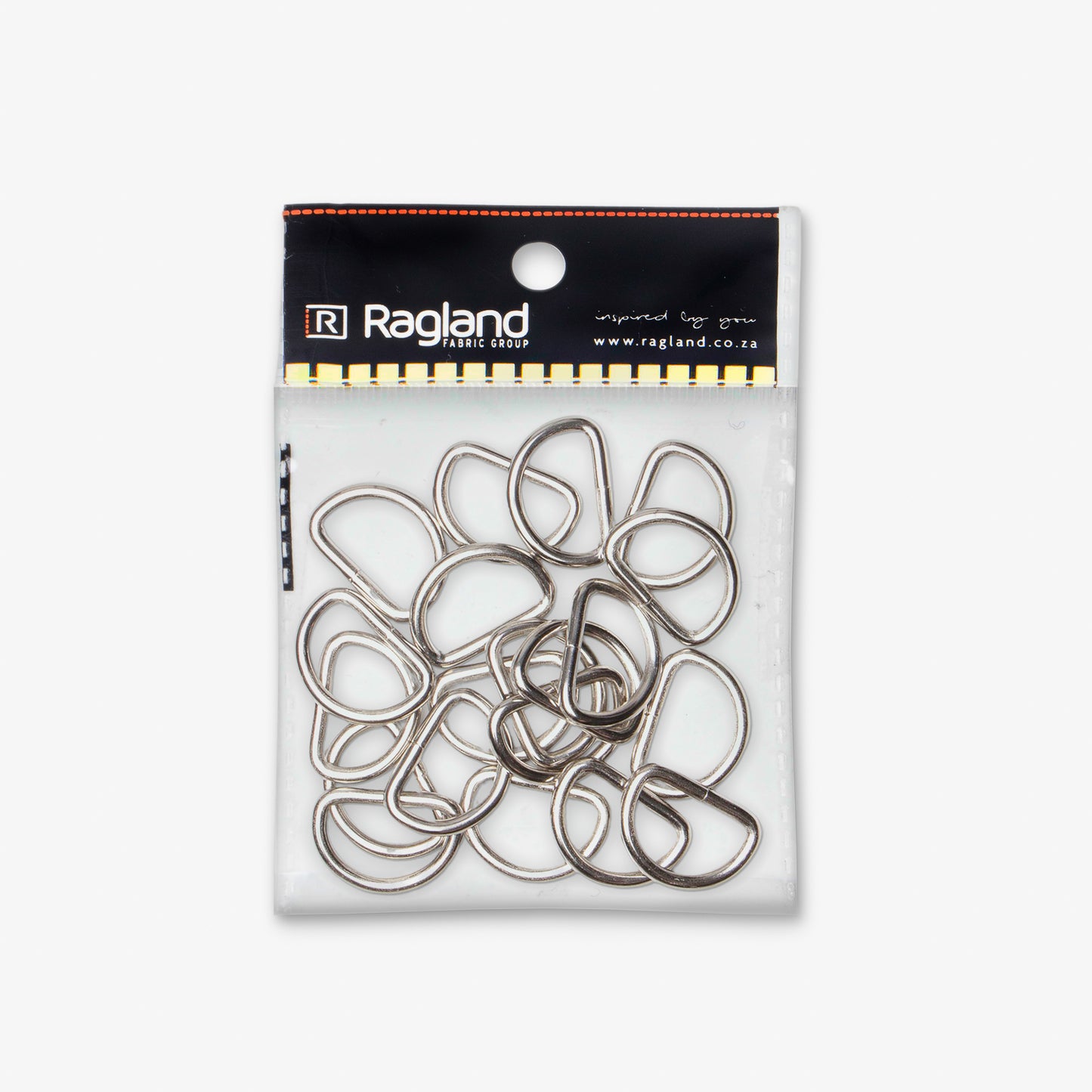 D - Ring Metal 20mm - Ragland Fabrics