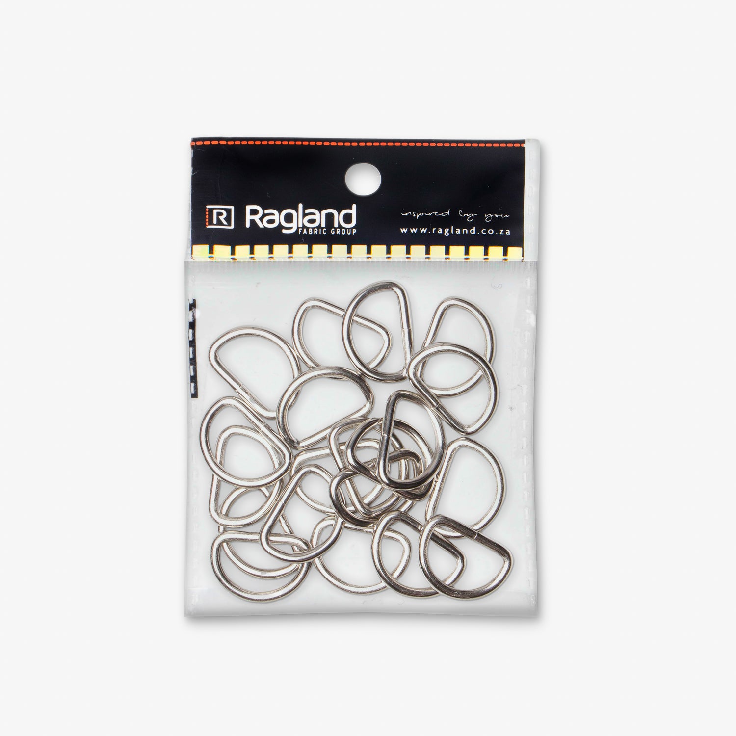 D - Ring Metal 20mm - Ragland Fabrics