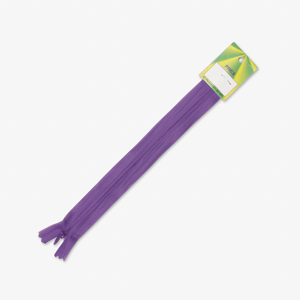 Invisible Dress Zips 20cm (Various Colours)
