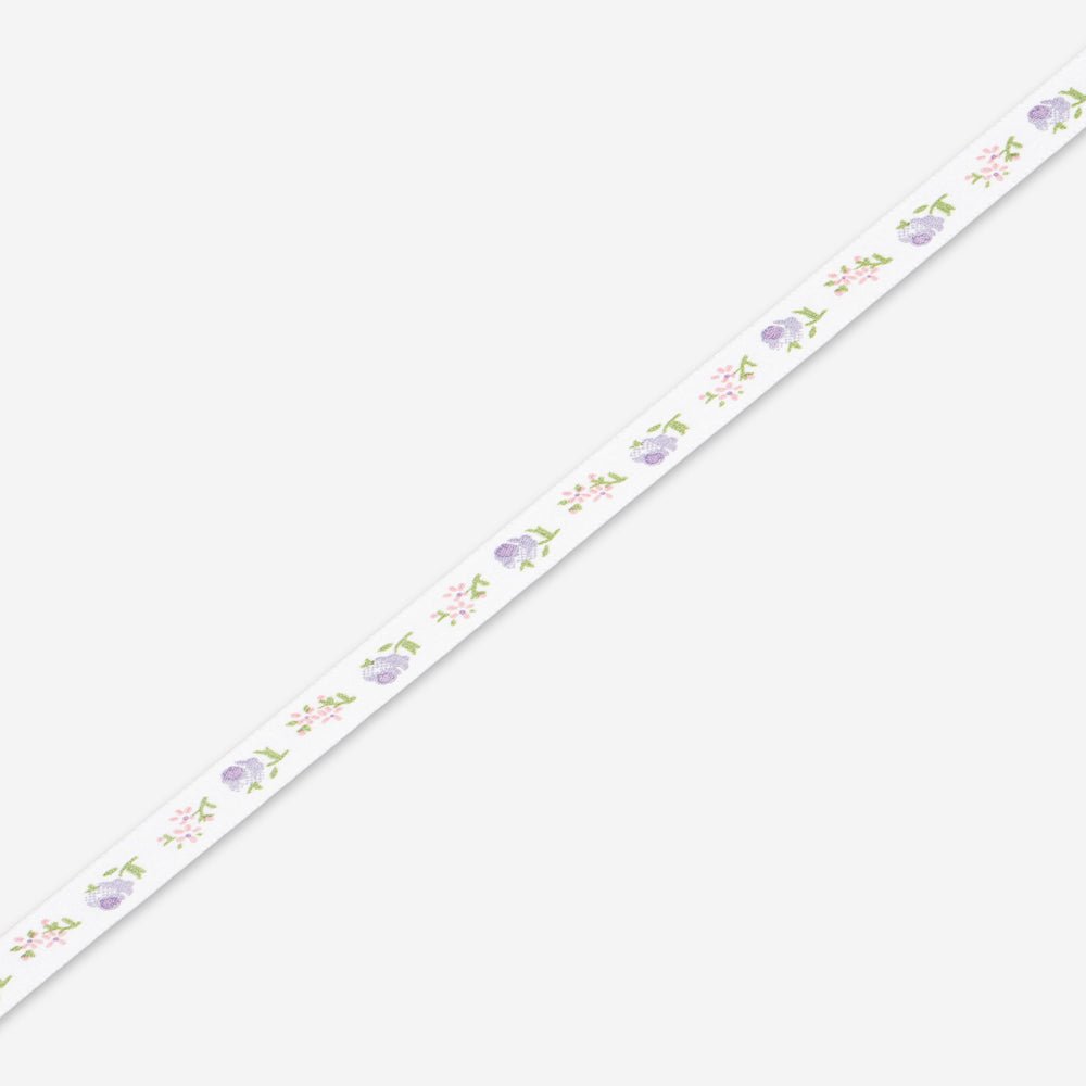 Printed Satin Ribbon 10mm Des.03 (20met) - Ragland Fabrics