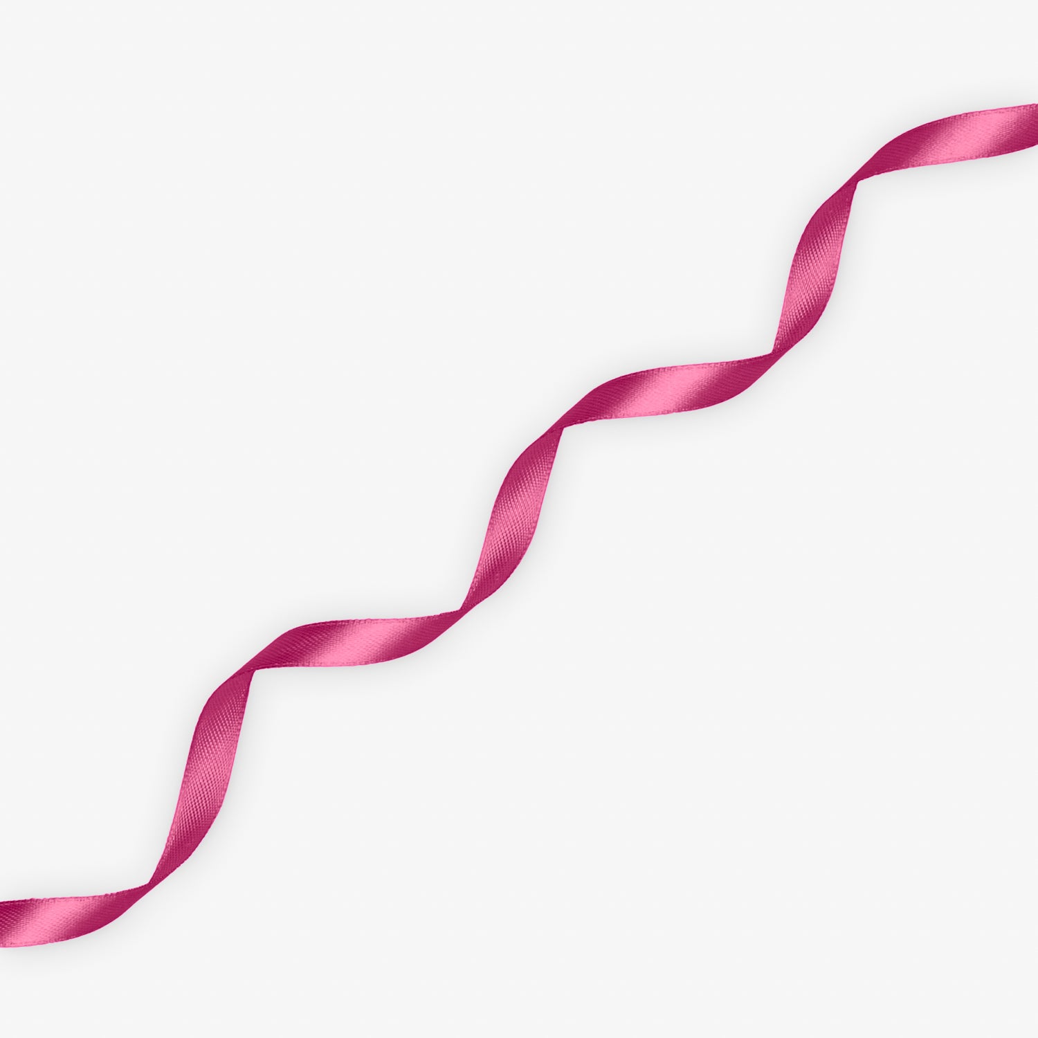 Satin Ribbon 10mm Cerise 516 - Ragland Fabrics