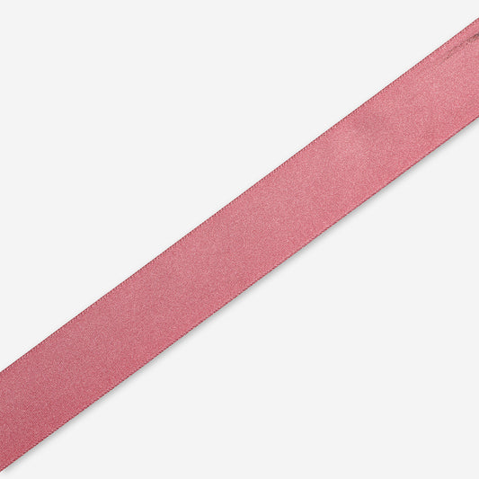 Satin Ribbon 25mm Dusty Pink (100met) - CLEARANCE
