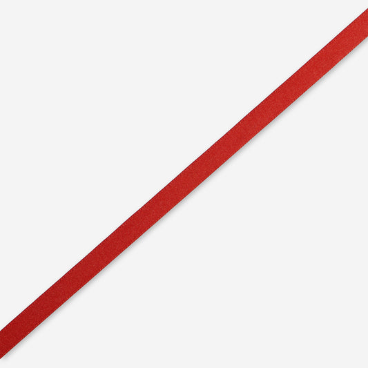 Satin Ribbon 8mm Red (200met)-CLEARANCE