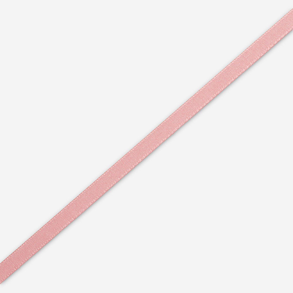 Satin Ribbon 6mm Light Dusty Pink (200met)-CLEARANCE