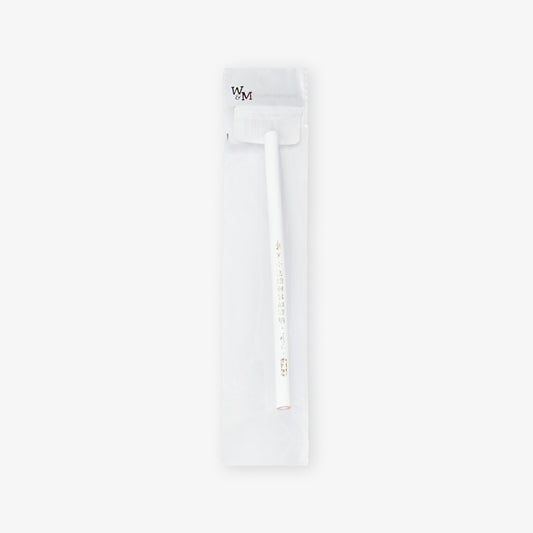 Pencil Marker - White