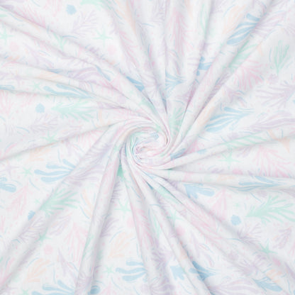 Cotton Knit Pastel Floral