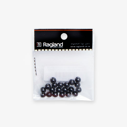 Pearl Beads 8mm | Black